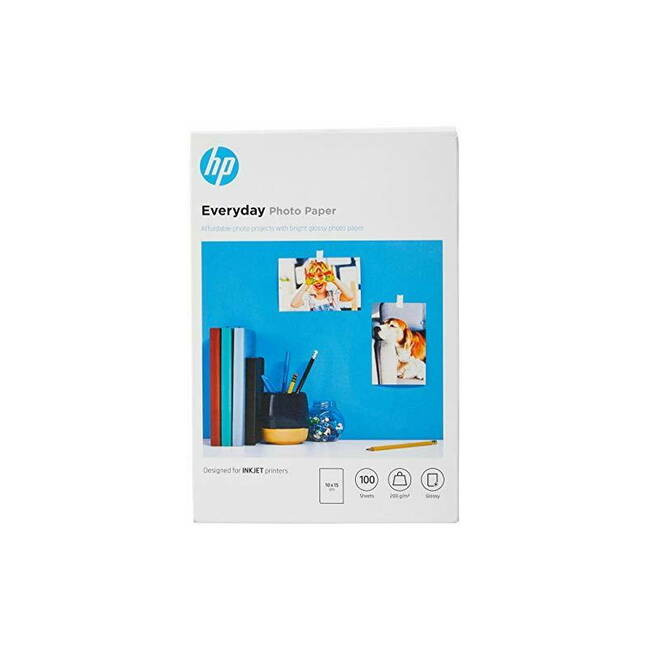 Hartie foto HP Everyday Glossy CR757A, 10 x 15cm, 100 coli/top
