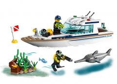 LEGO City Great Vehicles: Iaht pentru scufundari 60221 - 1 | YEO