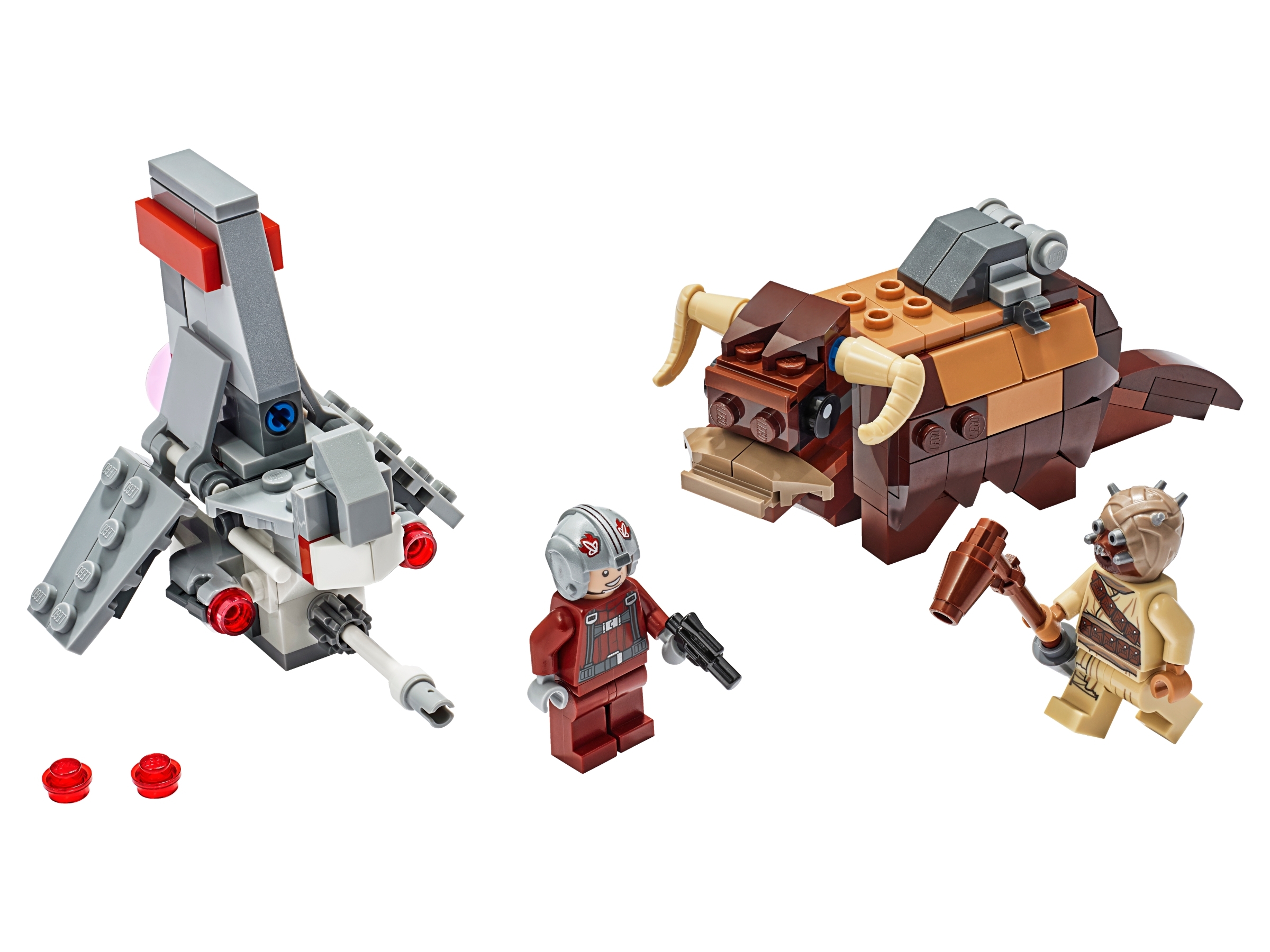 LEGO Star Wars: T-16 Skyhoppers contra Bantha Microfighter 75265