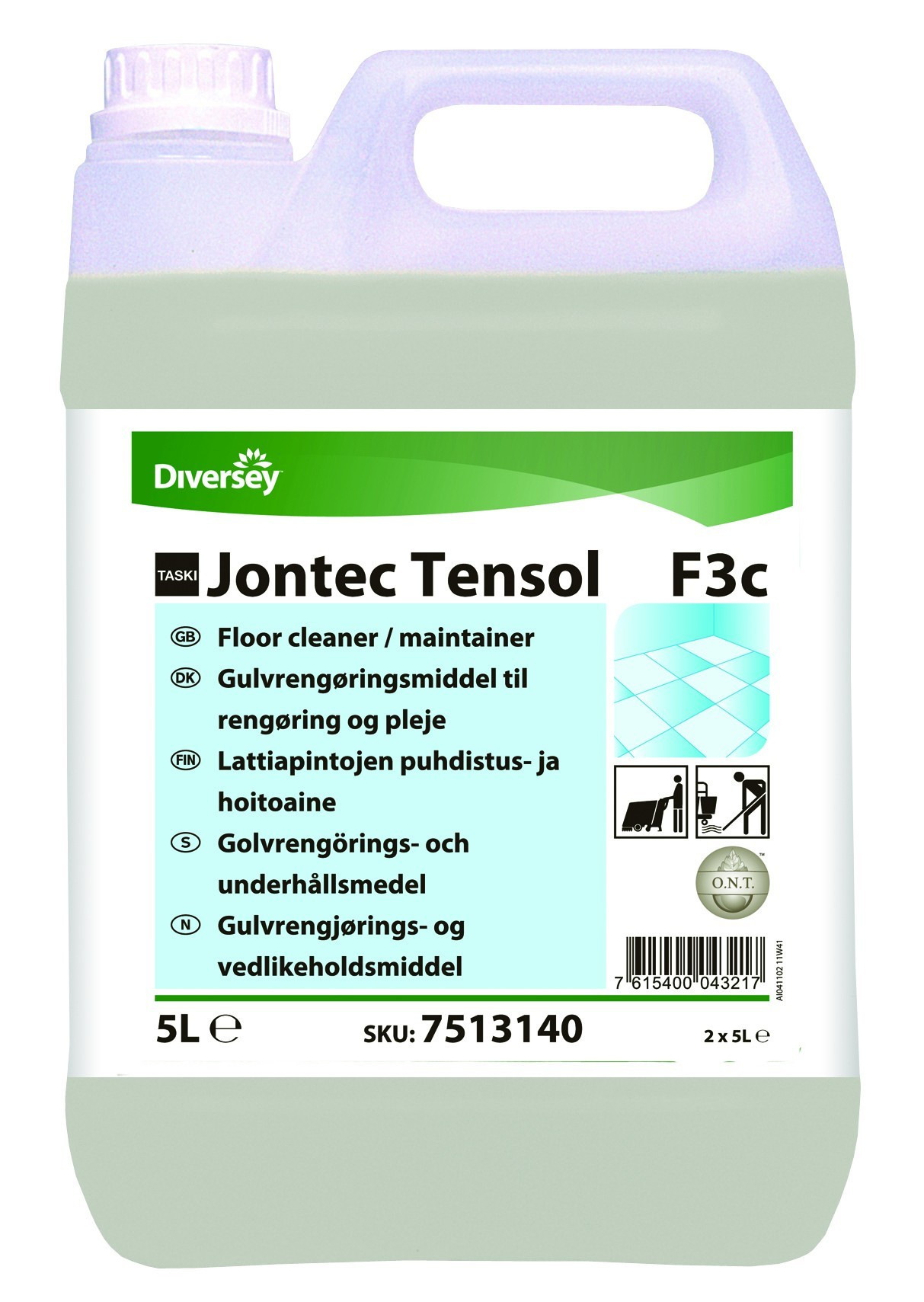 Detergent pardoseli Jontec Tensol, 5 L
