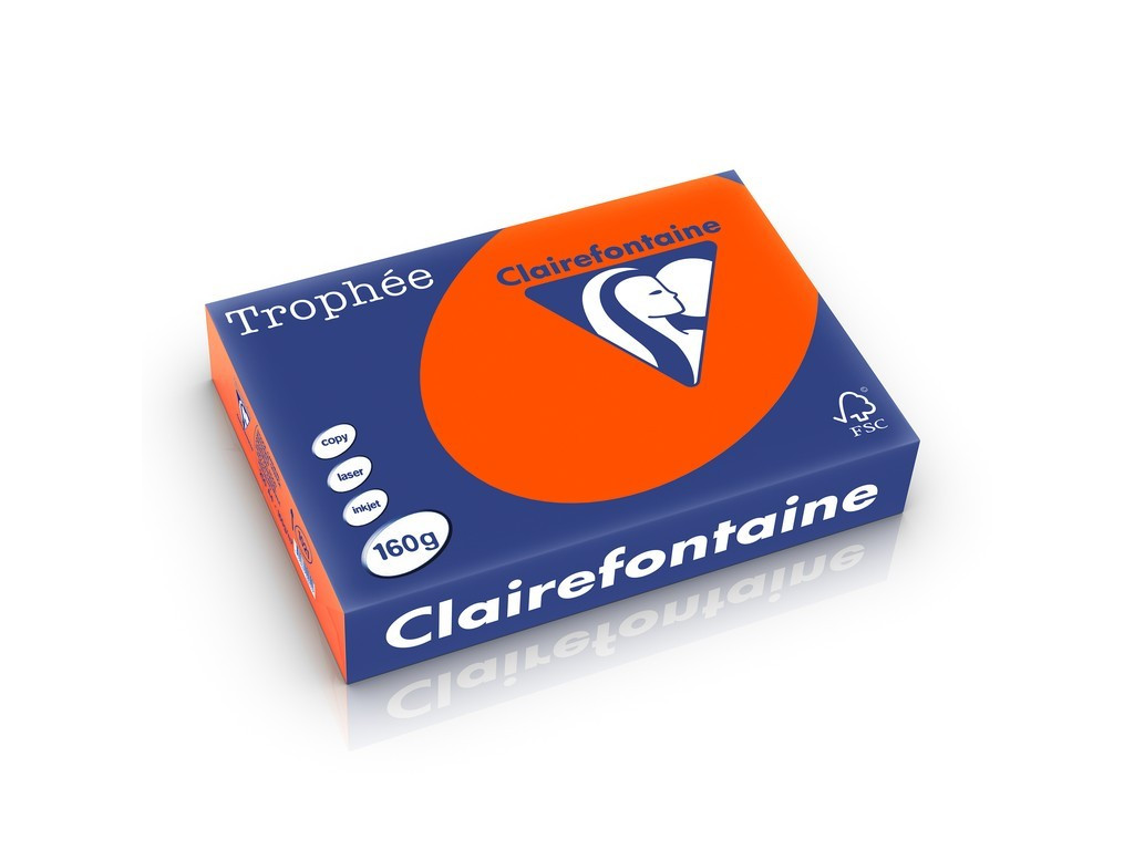 Carton color Clairefontaine Intens, Orange