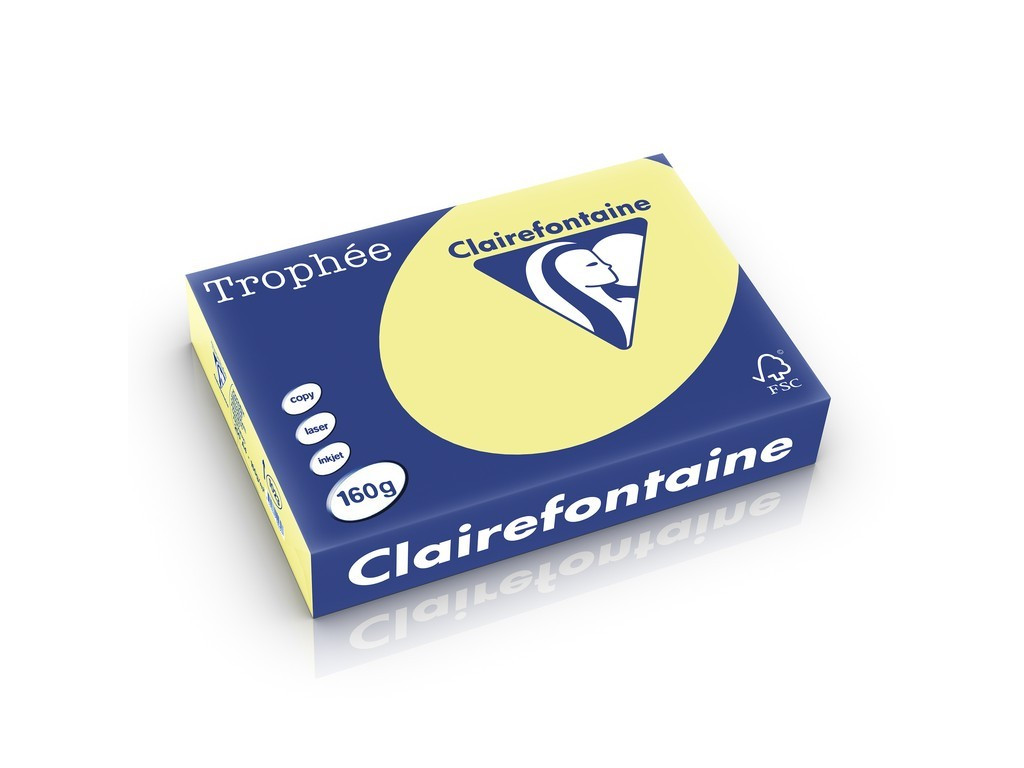 Carton color Clairefontaine Pastel, Daffodil