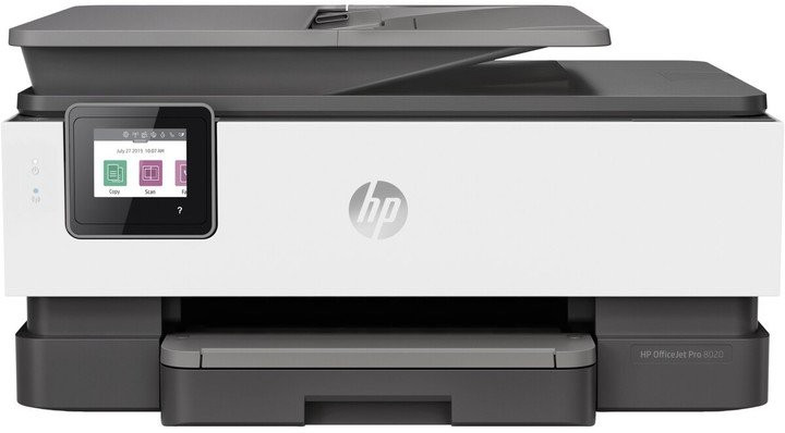 Multifunctionala Inkjet HP OfficeJet Pro 8023 All-in-One Printer 1KR64B, A4, Duplex, Wireless, Retea