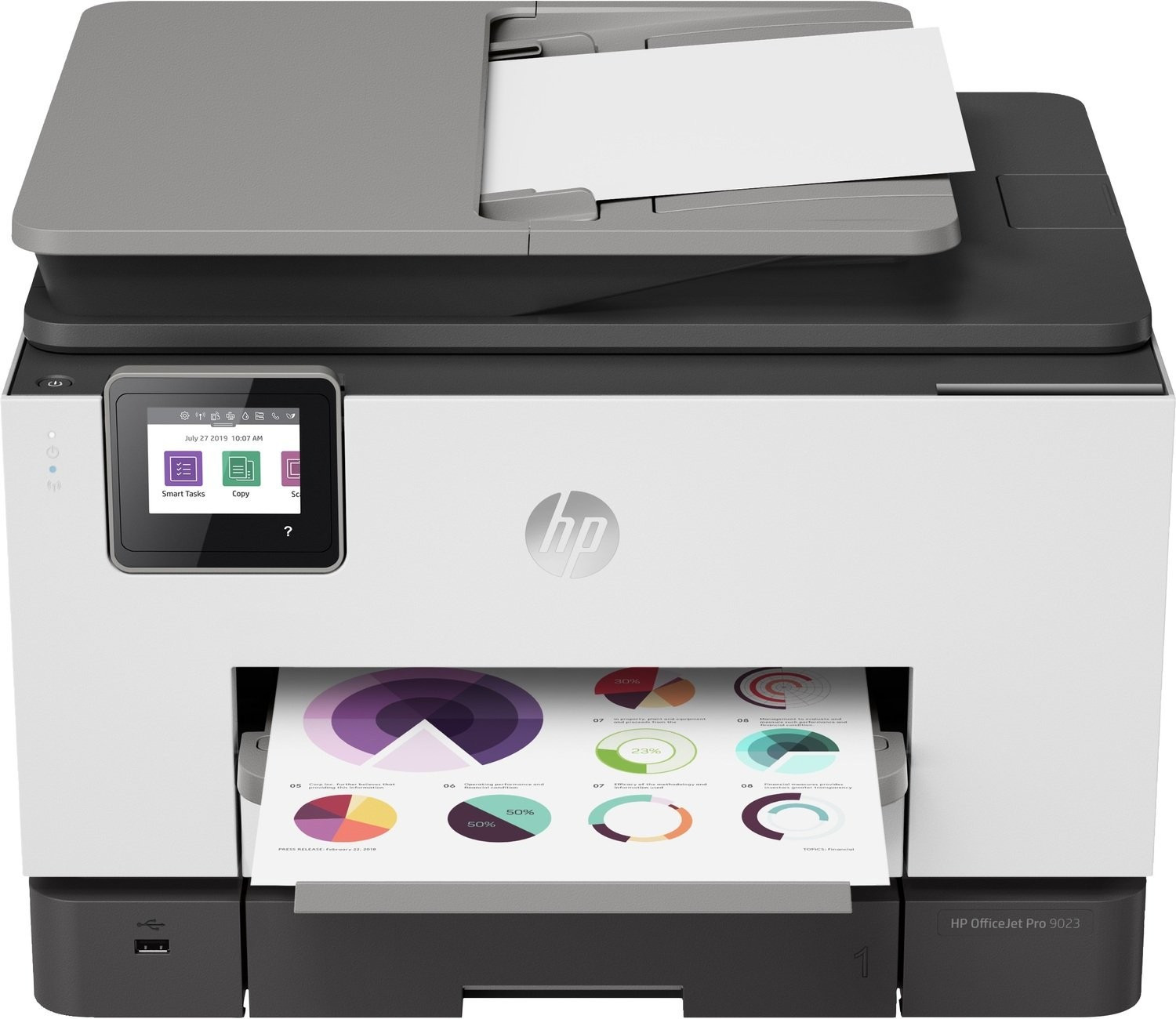 Multifunctionala Inkjet HP OfficeJet Pro 9023 All-in-One Printer 1MR70B, A4, Duplex, Wireless, Retea