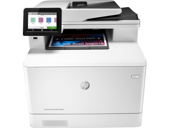 Multifunctionala HP Color LaserJet Pro MFP M479fdw W1A80A, A4, Duplex, Wireless, Retea