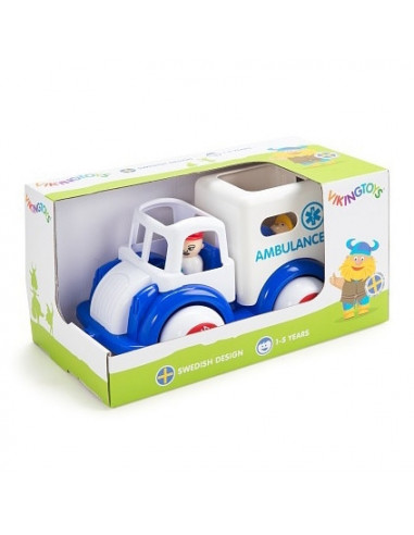 Ambulanta cu 3 figurine - Jumbo,VK81257 Ambulanta cu 3 figurine - Jumbo,VK81257