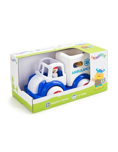 Ambulanta cu 3 figurine - Jumbo,VK81257 Ambulanta cu 3 figurine - Jumbo,VK81257