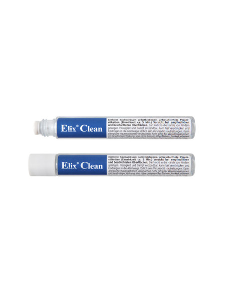 ECS-213015,Tub cu lichid pentru curatare (indepartare) etichete, 15ml, ELIX Clean