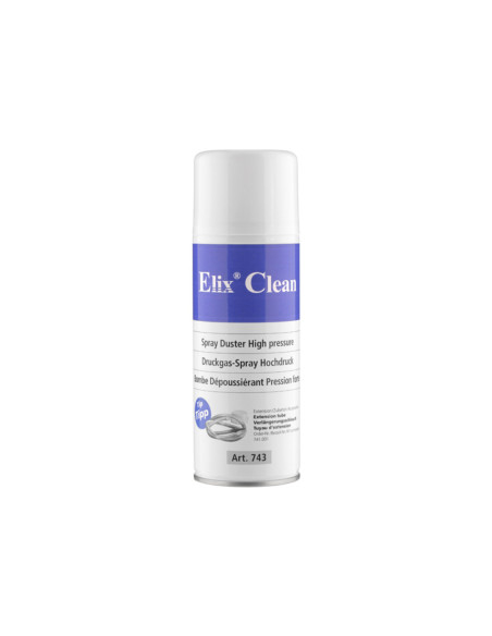 ECS-743300,Spray cu aer non-inflamabil, high pressure, 300ml, ELIX Clean ECS-743300,Spray cu aer non-inflamabil, high pressure, 300ml, ELIX Clean