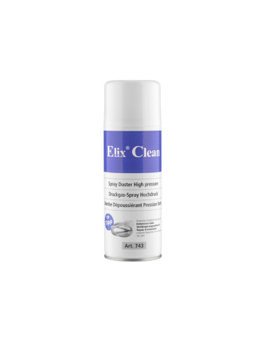 ECS-743300,Spray cu aer non-inflamabil, high pressure, 300ml, ELIX Clean ECS-743300,Spray cu aer non-inflamabil, high pressure, 300ml, ELIX Clean