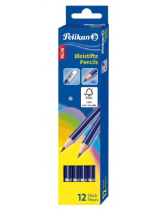 979393-1,Creion Grafit, mina HB, cu Radiera, lacuit Pelikan 2