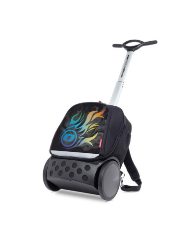 ND-9614,Ghiozdan NIKIDOM Roller Up - Wild Fire