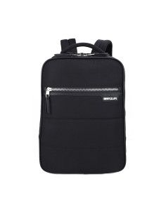 BL-BB-3769BK,Rucsac BESTLIFE Nacar, 42x30x14cm, compartiment tableta si laptop 15.6 inch, negru