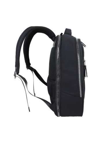 BL-BB-3769BK,Rucsac BESTLIFE Nacar, 42x30x14cm, compartiment tableta si laptop 15.6 inch, negru