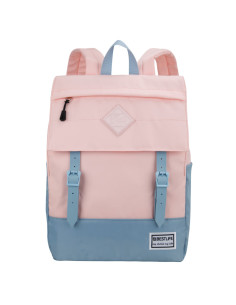 BL-BB-3575PI,Rucsac scola BESTLIFE Col-Buckles, compartiment tableta si laptop 15.6 inch, roz/gri 2