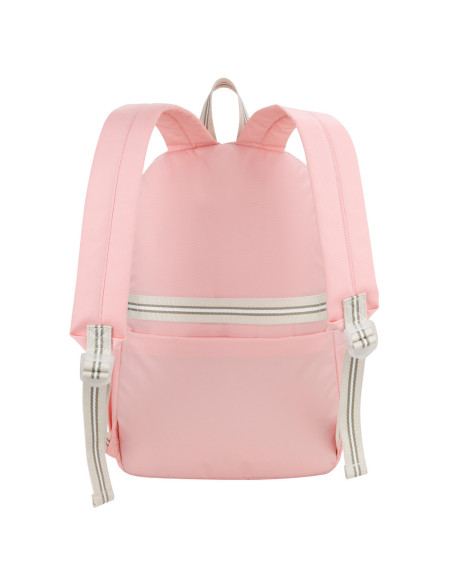BL-BB-3591PI,Rucsac scola BESTLIFE Col-Rainbow, compartiment tableta si laptop 15.6 inch, roz