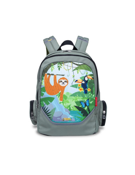 ND-9802,Rucsac gradinita NIKIDOM Roller Go - Rainforest
