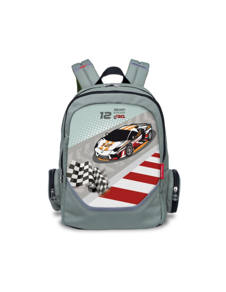 ND-9803,Rucsac gradinita NIKIDOM Roller Go - Race Car
