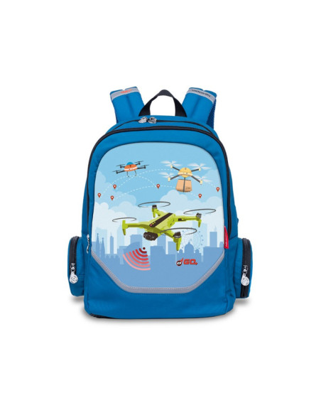 ND-9804,Rucsac gradinita NIKIDOM Roller Go - Drones