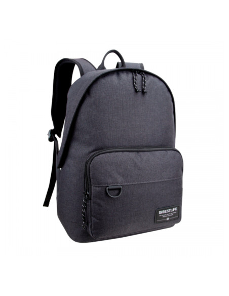BL-BB-3528G,Rucsac BESTLIFE Devon, 44x30x18cm, compartiment laptop 15.6 inch, gri