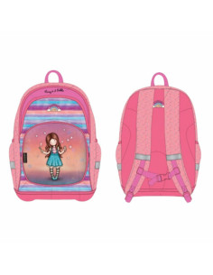 23GJS906-LB,Ghiozdan scoala cu doua compartimente - Gorjuss Living In A Bubble 2