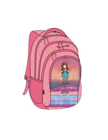 23GJS107-LB,Rucsac scoala cu doua compartimente, 35L - Gorjuss Living In A Bubble