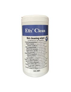 ECS-487100,Servetele umede pentru curatare table albe pentru scris, 100/tub, ELIX Clean