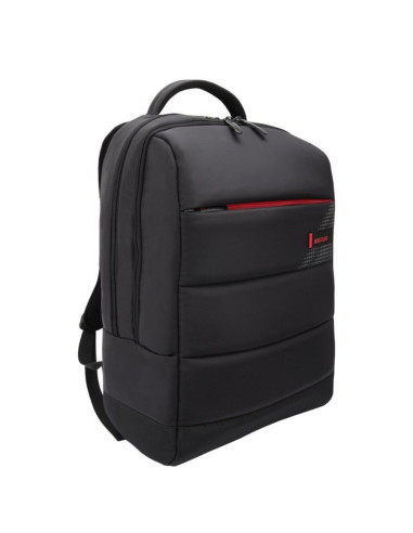 BL-BB-3335R,Rucsac BESTLIFE CPlus, 49x33x19cm, compartiment tableta si laptop 15.6 inch, negru/rosu