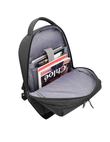 BL-BB-3335R,Rucsac BESTLIFE CPlus, 49x33x19cm, compartiment tableta si laptop 15.6 inch, negru/rosu