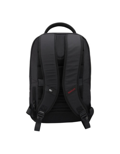 BL-BB-3335R,Rucsac BESTLIFE CPlus, 49x33x19cm, compartiment tableta si laptop 15.6 inch, negru/rosu