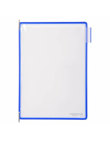 DJ-114001,Buzunare prezentare pentru display, A4, (10 buc/set), rama metalica, DJOIS - albastru