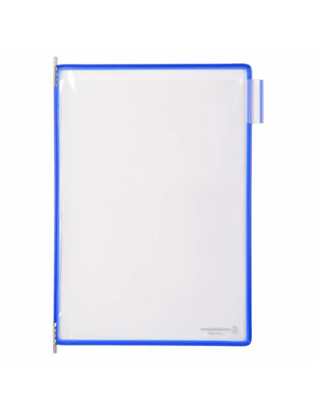 DJ-114001,Buzunare prezentare pentru display, A4, (10 buc/set), rama metalica, DJOIS - albastru