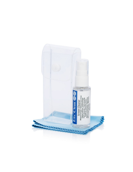 ECS-850001,Set curatare si protectie ecrane impotriva murdariei (spray&160 + laveta microfibra), ELIX Clean