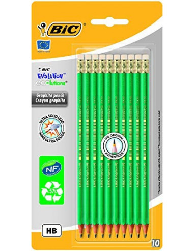 Creioane grafit ECO Evolution 655, 10 buc/blister,926413