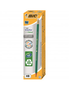 Creion grafit BIC ECO Evolution 655, 12 buc/cutie,8803323