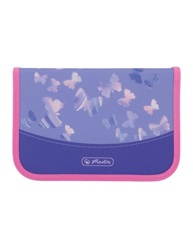 Ghiozdan scoala echipat Herlitz Loop Plus, Motiv Butterfly paradise