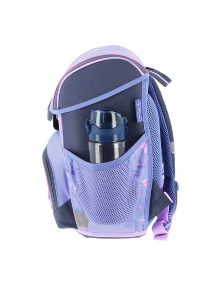 Ghiozdan scoala echipat Herlitz Loop Plus, Motiv Butterfly paradise