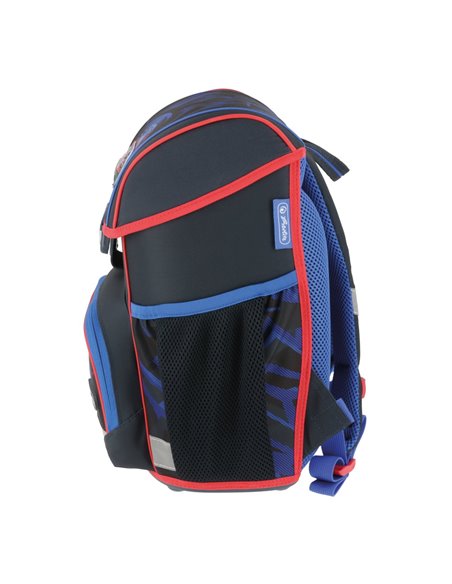 Ghiozdan scoala echipat Herlitz Loop Plus, Motiv High speed Ghiozdan scoala echipat Herlitz Loop Plus, Motiv High speed