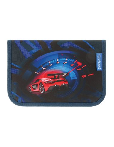 Ghiozdan scoala echipat Herlitz Loop Plus, Motiv High speed Ghiozdan scoala echipat Herlitz Loop Plus, Motiv High speed