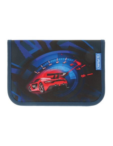 Ghiozdan scoala echipat Herlitz Loop Plus, Motiv High speed Ghiozdan scoala echipat Herlitz Loop Plus, Motiv High speed