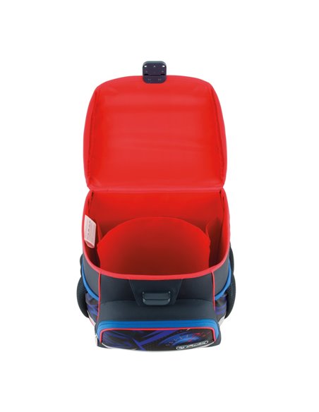 Ghiozdan scoala echipat Herlitz Loop Plus, Motiv High speed Ghiozdan scoala echipat Herlitz Loop Plus, Motiv High speed