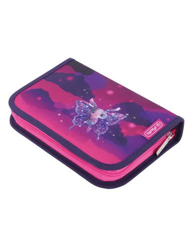 Ghiozdan scoala echipat Herlitz Loop Plus, Motiv Magic unicorn