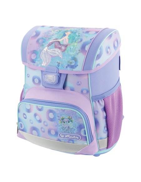 Ghiozdan scoala echipat Herlitz Loop Plus, Motiv Mystic mermaid