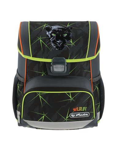 Ghiozdan scoala echipat Herlitz Loop Plus, Motiv Wild life