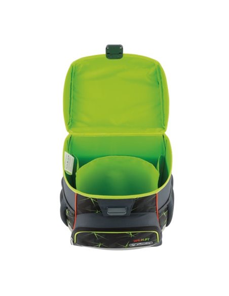 Ghiozdan scoala echipat Herlitz Loop Plus, Motiv Wild life