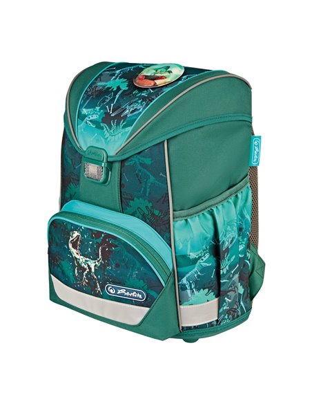 Ghiozdan scoala Herlitz UltraLight 9494650, Motiv Green rex Ghiozdan scoala Herlitz UltraLight 9494650, Motiv Green rex