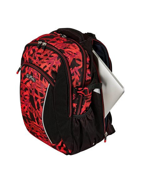 Ghiozdan scoala ergonomic Herlitz Ultimate, Motiv graffiti