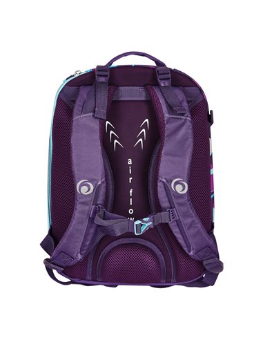 Ghiozdan scoala ergonomic Herlitz Ultimate, Motiv camopurple