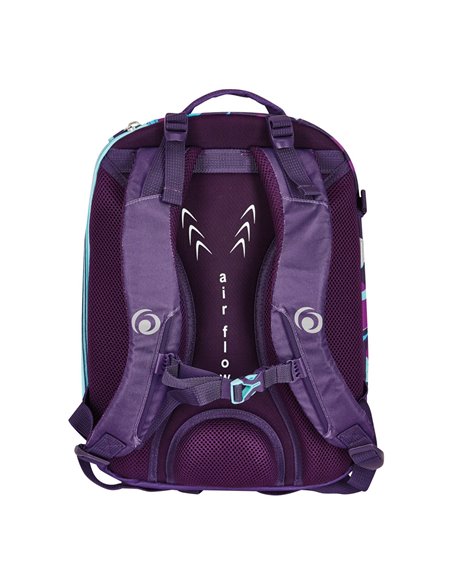 Ghiozdan scoala ergonomic Herlitz Ultimate, Motiv camopurple