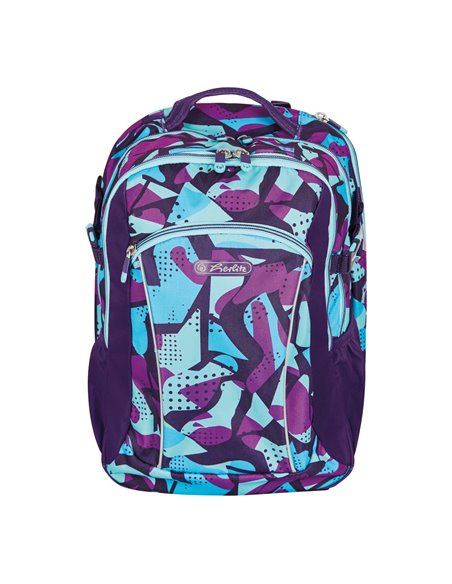 Ghiozdan scoala ergonomic Herlitz Ultimate, Motiv camopurple